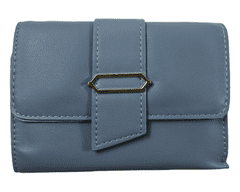 Dailyclothing Dámská peněženka s přezkou - modrá 549