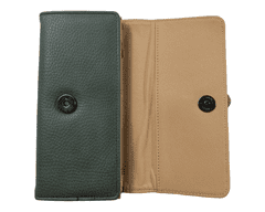 Dailyclothing Dámská peněženka s přezkou - zelená D7326