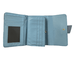 Dailyclothing Dámská peněženka s přezkou - modrá 549