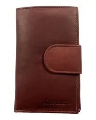 Dailyclothing Dámská kožená peněženka - hnědá 4471