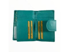 Dailyclothing Dámská kožená peněženka - modrá SN02