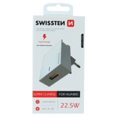 SWISSTEN Swissten Síťový Adaptér Pro Huawei Super Charge 22,5W Bílý 8595217471061