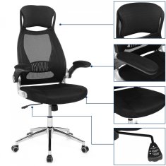 Artenat Kancelářská židle Sarah, černá 