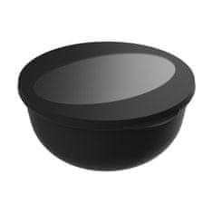 Elasto Food-Bowl "ToGo", 1,0 l, prostá Černá/Transparentní