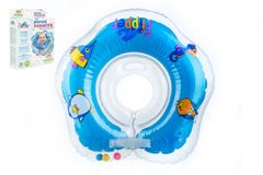 Teddies  Plavací nákrčník Flipper/Kruh modrý