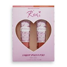 Makeup Revolution Sada tekutých tvářenek X Roxi (Cherry Blossom Liquid Blush Duo) 2 x 15 ml