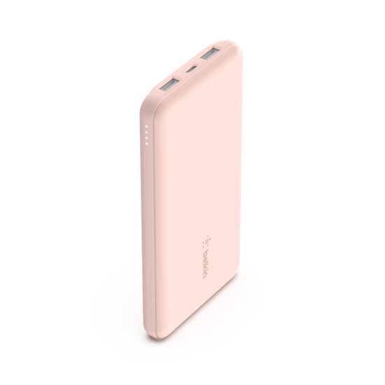 Belkin Belkin USB-C PowerBanka, 10000mAh, růžová