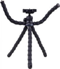 Doerr Doerr OCTOPUS Vlogging stativ (29-28,5 cm, 414 g, max.2kg, kul.hlava, 5 flexi ramen, černý)