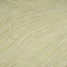 Flair Kusový koberec Solace Lino Leaf Sage kruh 160x160 (průměr) kruh