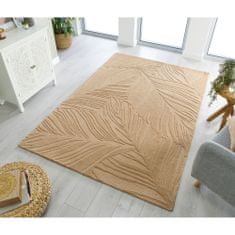 Flair Kusový koberec Solace Lino Leaf Stone 120x170