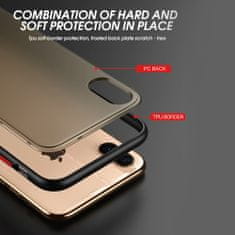 Vennus Button Matt pouzdro pro Samsung Galaxy A70 - Zlatá KP17909