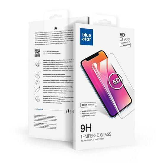 Bluestar Tvrzené / ochranné sklo Apple iPhone 7 / 8 / SE 2020 bílé - Blue Star 5D