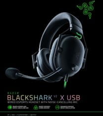 Razer BlackShark V2 X USB, černá (RZ04-04570100-R3M1)