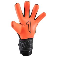 Rinat Brankářské rukavice THE BOSS STELLAR PRO černá/oranžová Velikost rukavic: 11