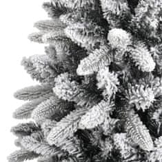 Greatstore Umělý vánoční stromek se sněhem 150 cm PVC a PE