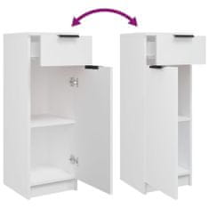 shumee 3dílná sada koupelnových skříněk bílá kompozitní dřevo