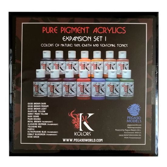 Kimera Kolors - PURE pigments BASE SET - Pegaso World