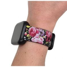 Drakero Silikonový pásek na hodinky růžový sad 20 mm PRCZ-4337