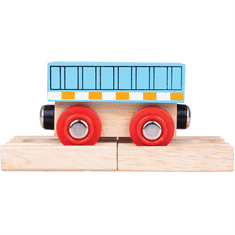 Bigjigs Toys Bigjigs Rail Vagón modrý