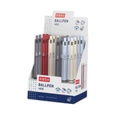Easy HIDE Kuličkové pero, modrá semi-gelová náplň, 0,7 mm, 24 ks v balení