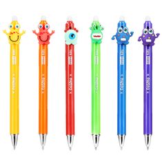 Easy Kids COSMO Gumovací kuličkové pero, modrá náplň, 0,7 mm, 24 ks v balení, mix vzorů