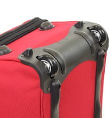 Rock Cestovní taška na kolečkách ROCK TT-0031 - červená