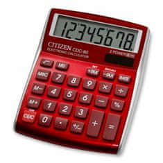 Citizen Stolní kalkulátor CDC-80 červený