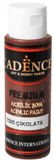 Cadence Akrylová barva Premium - hnědá / 70 ml