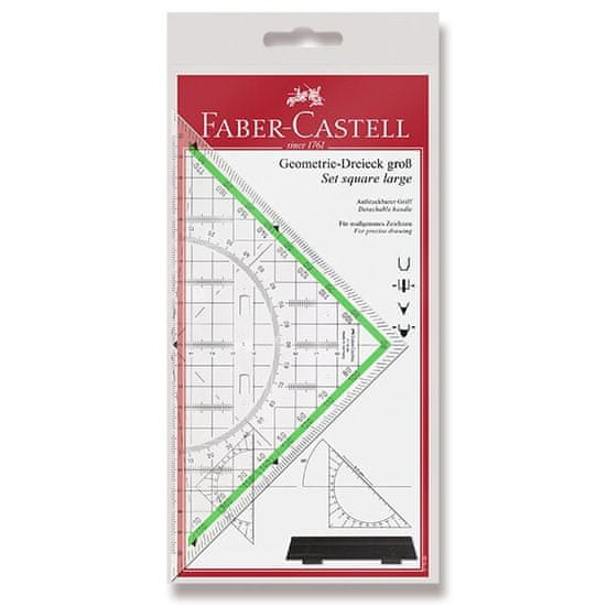 Faber-Castell Multifunkční trojúhelník TEKA s úchytem