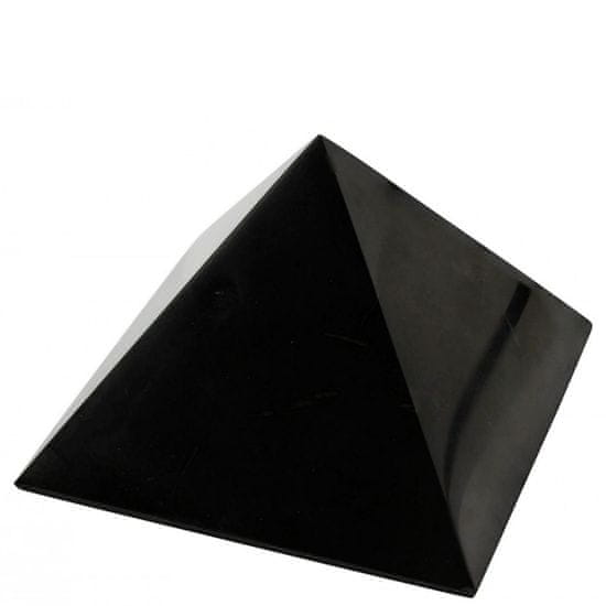 Feng shui Harmony Šungitová pyramida 6cm leštěná