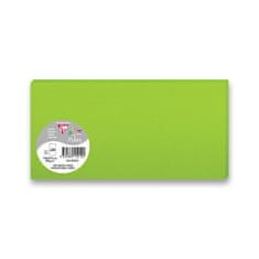 Clairefontaine Barevná dopisní karta 106 x 213 mm do DL obálek, 25 ks, zelená, DL