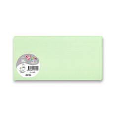 Clairefontaine Barevná dopisní karta 106 x 213 mm do DL obálek, 25 ks, sv. zelená, DL