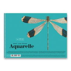 SHKOLYARYK Skicák Muse Aquarelle A4, 20 listů