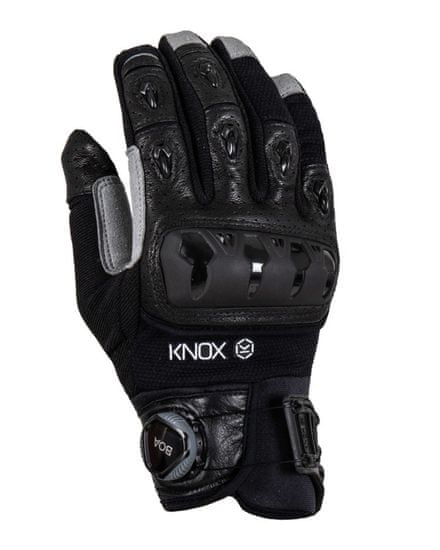 KNOX Krátké moto rukavice ORSA, černé