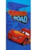 SETINO Dětská bavlněná osuška Auta - Blesk McQueen 95 - modrá
