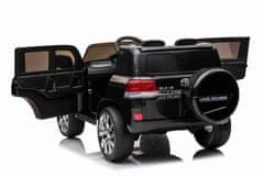 Beneo Elektrické autíčko Toyota Landcruiser 12V, Koženkové sedátko, 2,4 GHz dálkové ovládání, EVA kola