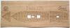 Dřevěná paluba dubová pro model - Heller Pinta 1:75