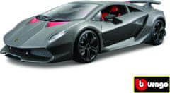 BBurago  1:24 Lamborghini Sesto Elemento Metallic Grey 18-21061