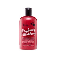 I Love Cosmetics Koupelový a sprchový krém s vůní malin a ostružin (Raspberry & Blackberry Bubble Bath And Shower Cre