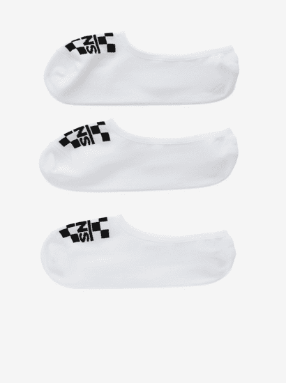 Vans Sada tří párů ponožek v bílé barvě VANS