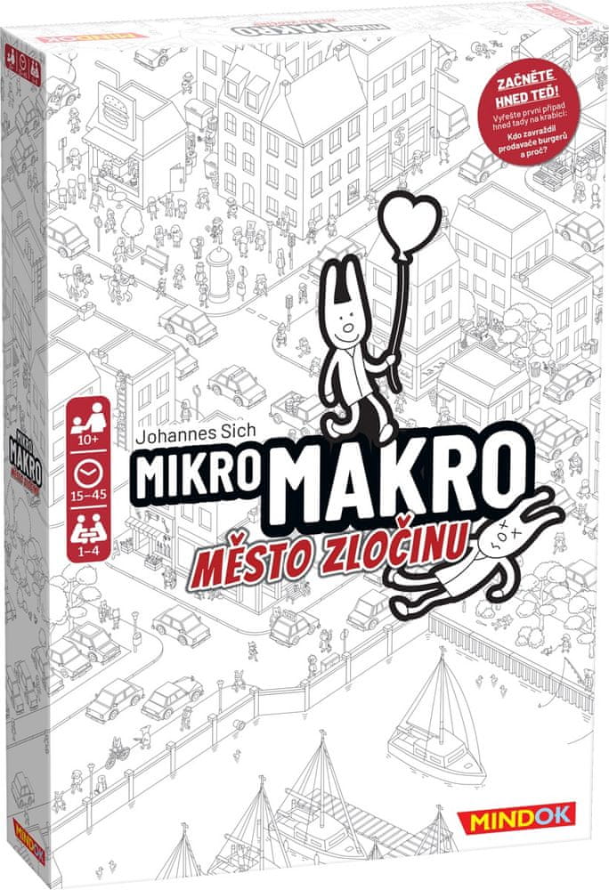Levně Mindok MikroMakro: Město zločinu