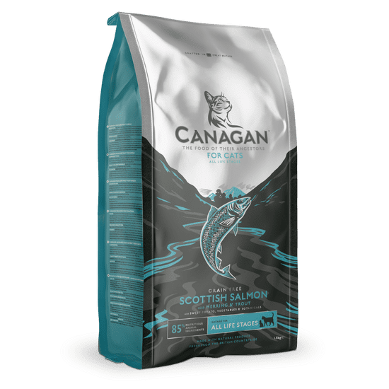 Canagan Canagan Cat Dry Scottish Salmon 1,5 kg krmivo pro kočky