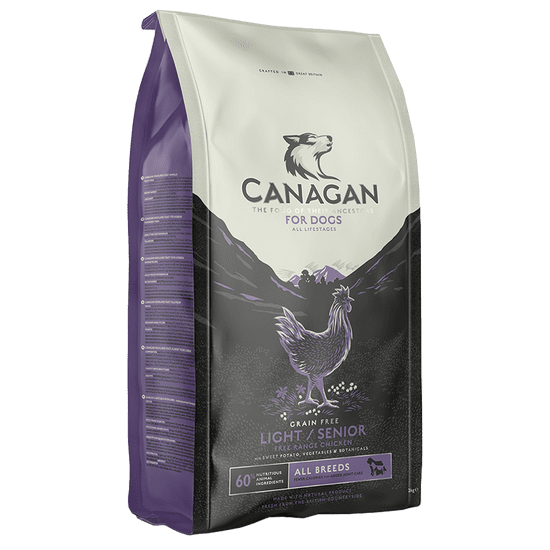 Canagan Canagan kuřecí senior/light 2 kg