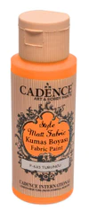 Cadence Textilní barva Style Matt Fabric - oranžová / 50 ml