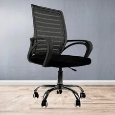 eCa KO05 Kancelářská židle na kolečkách MESH černá