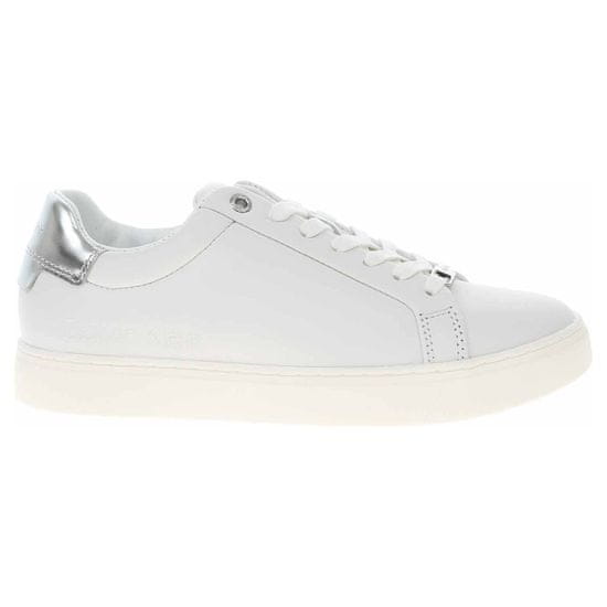 Calvin Klein Dámská obuv HW0HW01326 0K8 white-silver 38