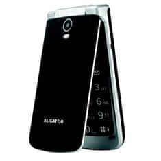 Aligator Mobilní telefon V710 Senior černo-stříbrný