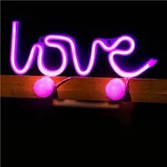 Forever Dekorativní LED osvětlení neon Love