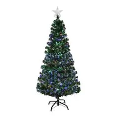 Timeless Tools Vánoční stromek s optickými vlákny, s barevným LED-em ve více typech-150 cm-ový