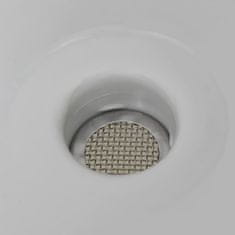 Vidaxl Sada přenosného kempingového WC a umyvadla na mytí rukou šedá